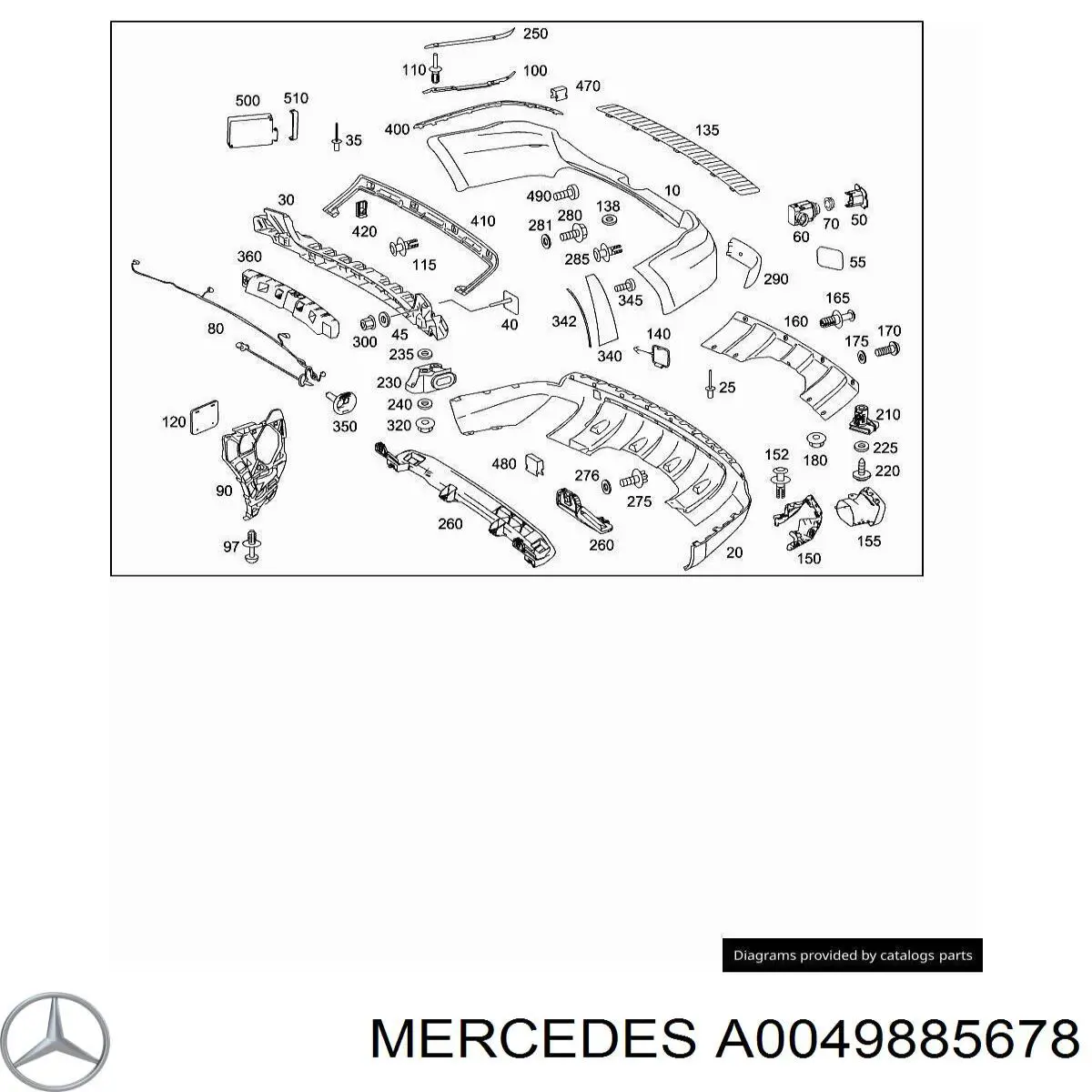 A0049885678 Mercedes 