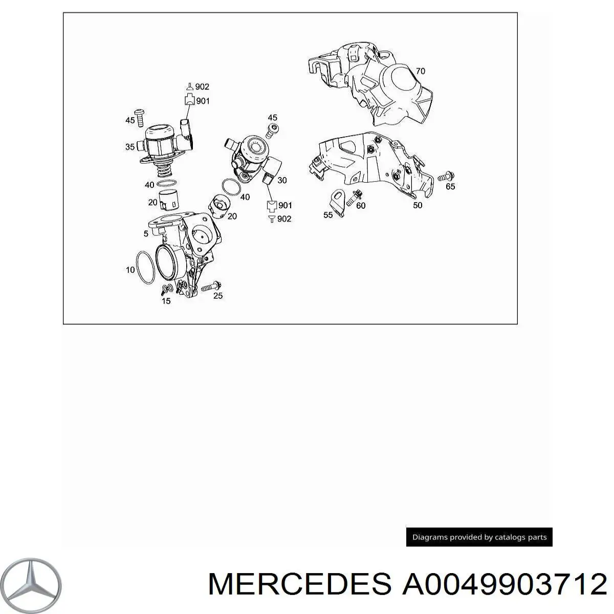 A0049903712 Mercedes 