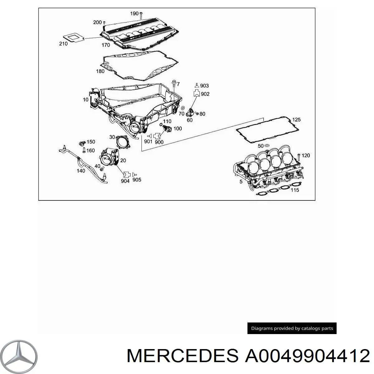 0049904412 Mercedes 