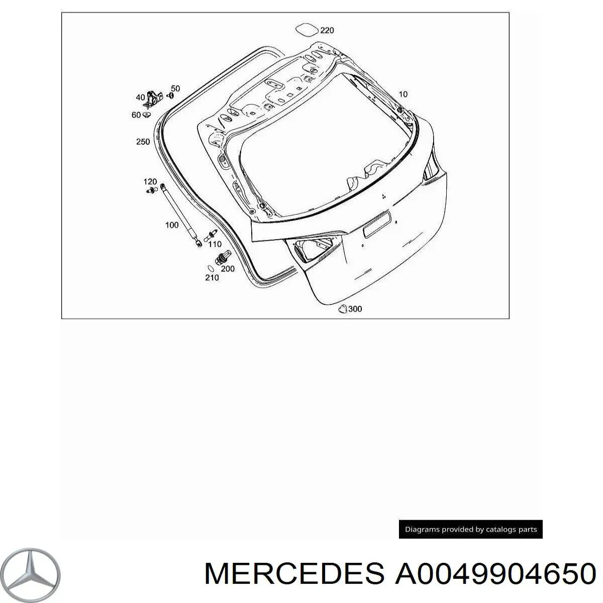  Mercedes A0049904650 preço, a partir de 5,25 USD
