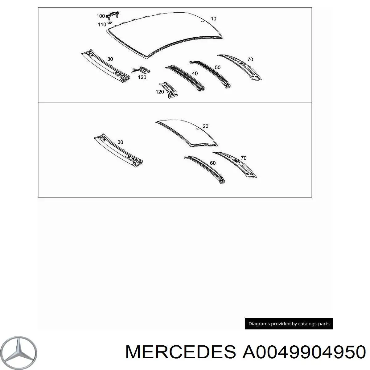 A0049904950 Mercedes 