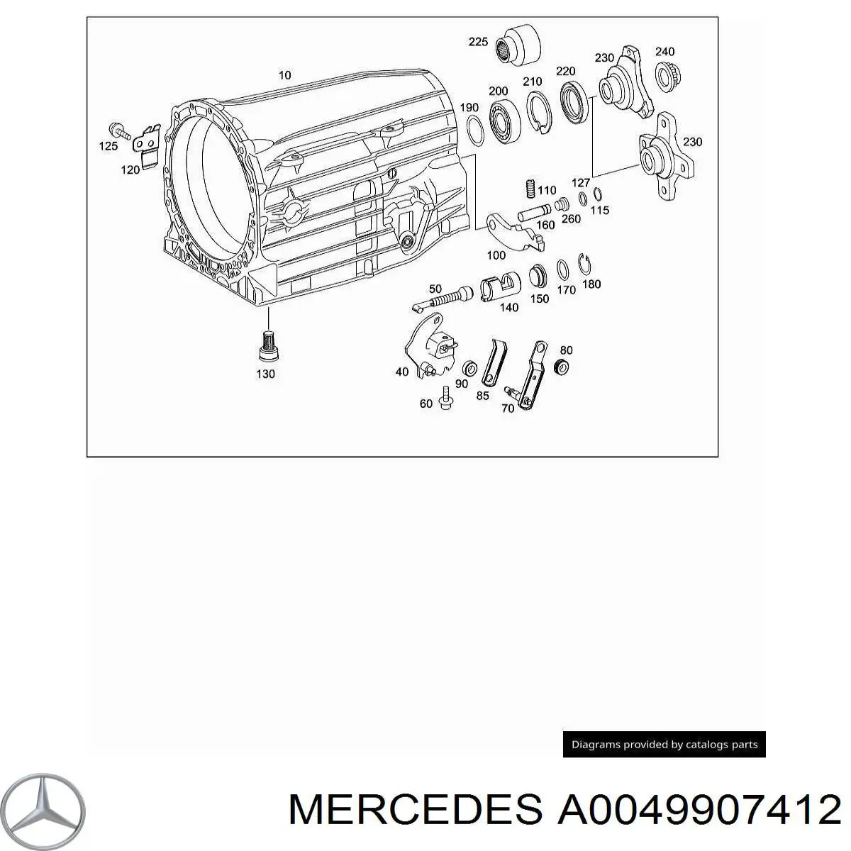 A0049907412 Mercedes 