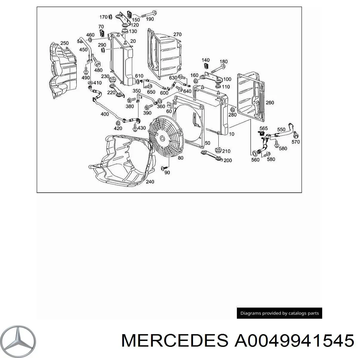 A0049941545 Mercedes 