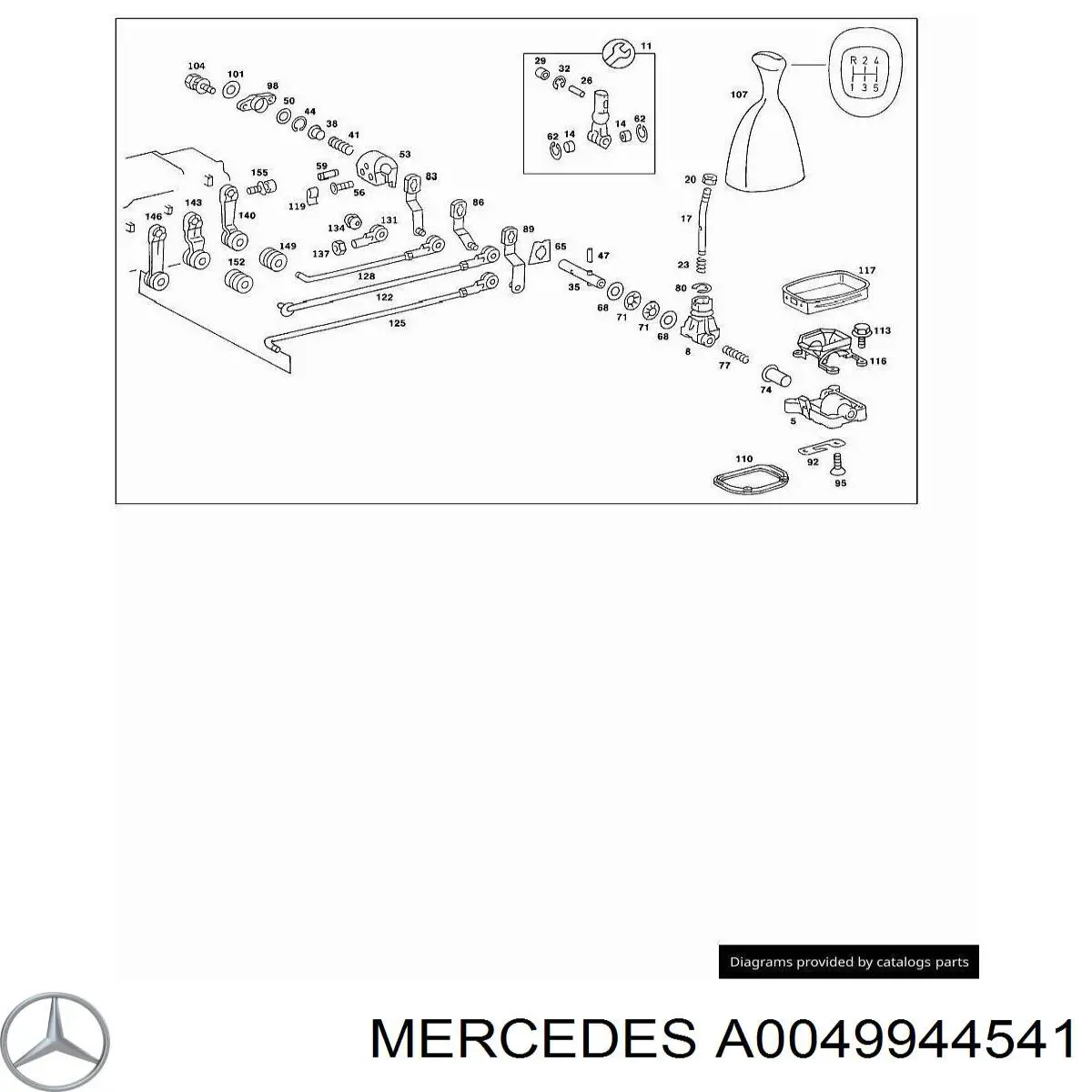  Mercedes A0049944541 preço, a partir de 3,51 USD