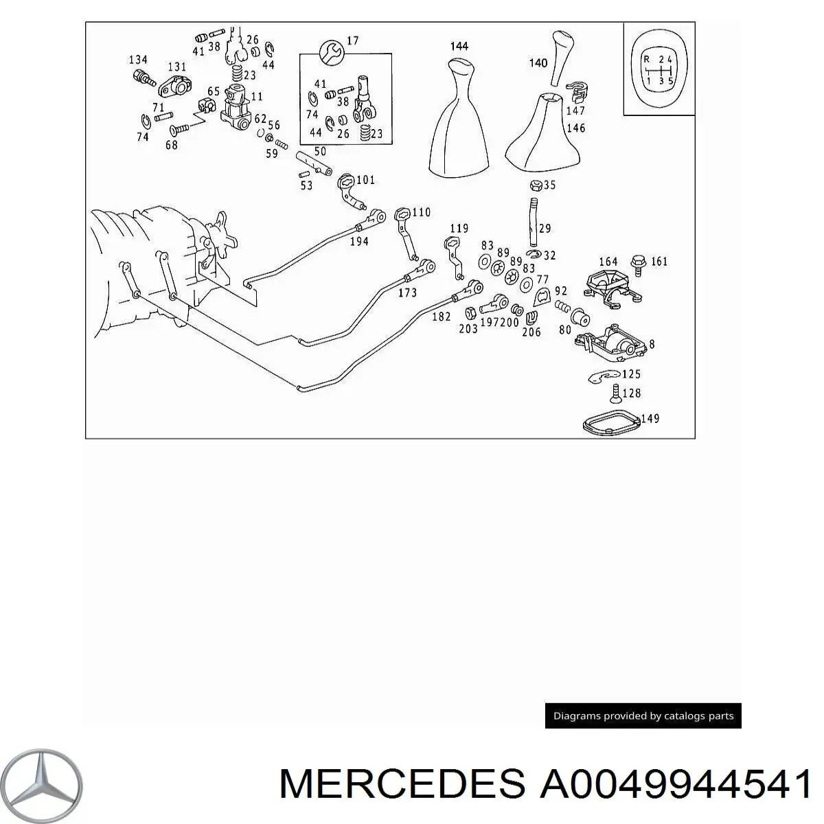 Compre A0049944541 Mercedes 