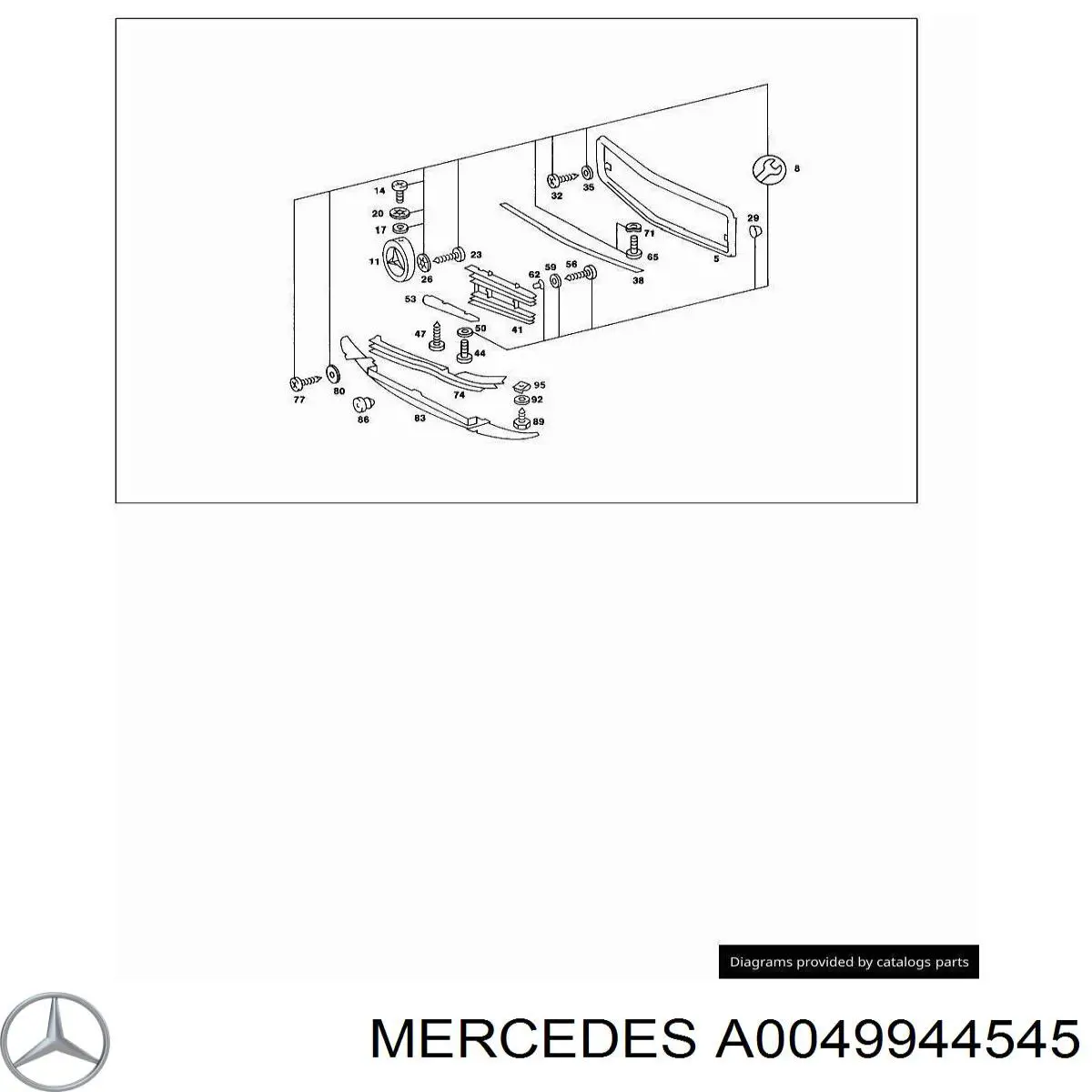 A0049944545 Mercedes 
