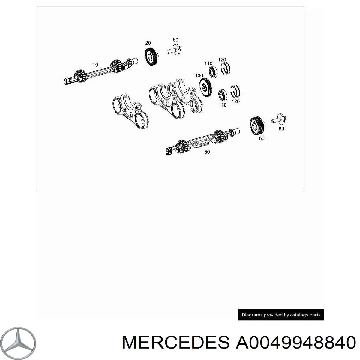  Mercedes A0049948840 preço, a partir de 2,96 USD