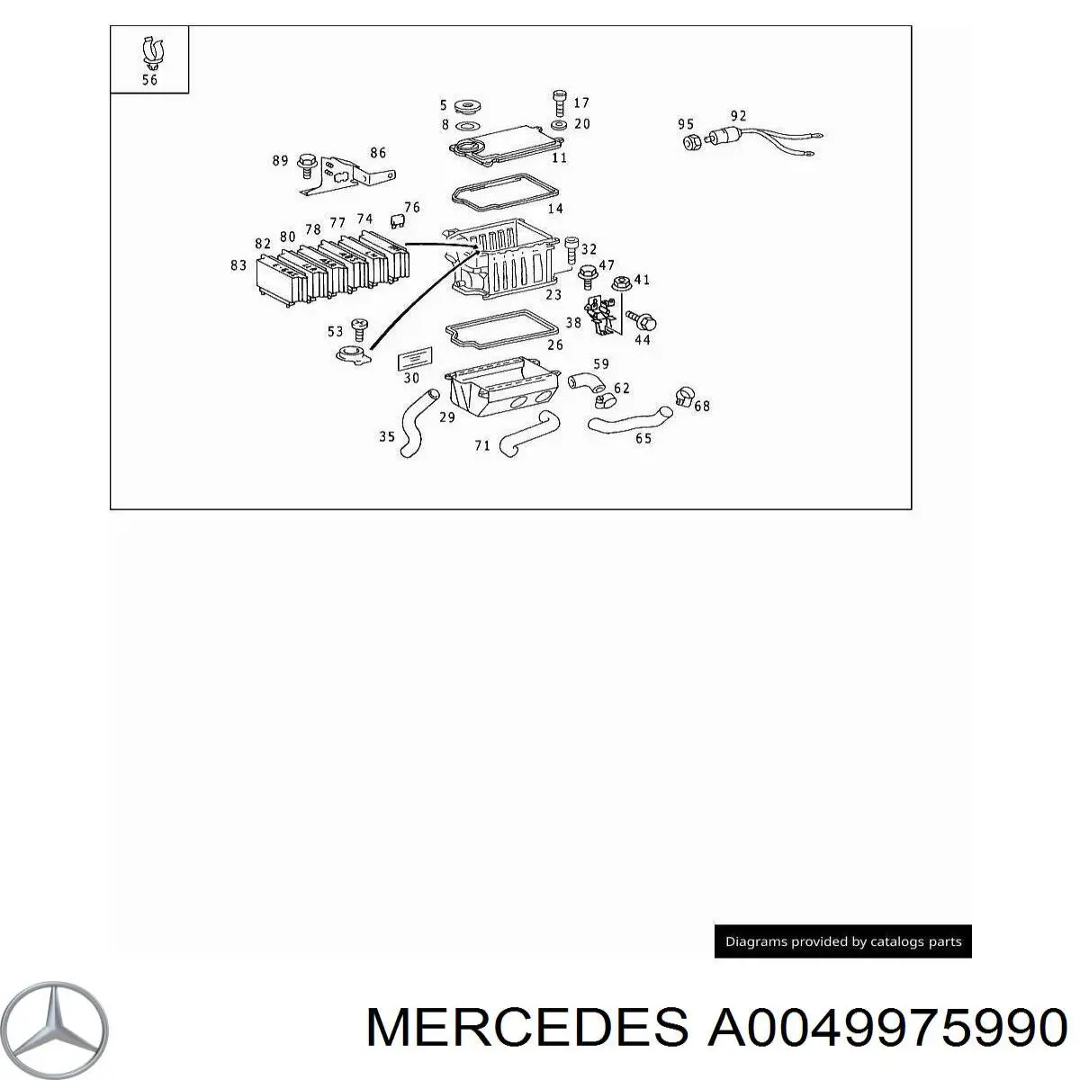 A0049975990 Mercedes 