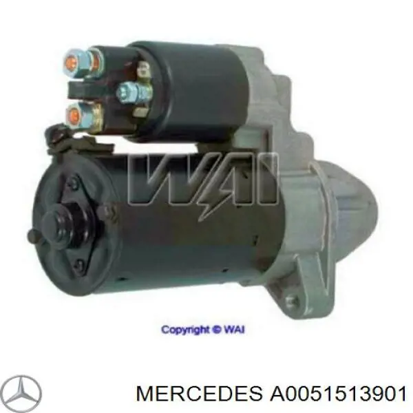 Motor de arranco Mercedes A0051513901 preço, a partir de 63,10 USD