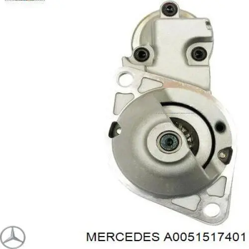 A0051517401 Mercedes Motor de arranco