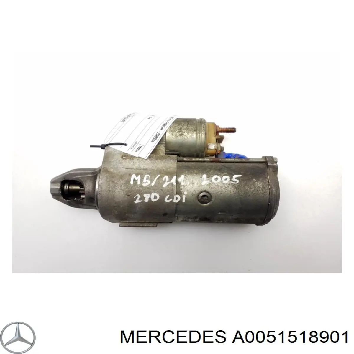 A0051518901 Mercedes Motor de arranco