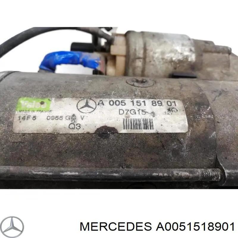 Motor de arranco Mercedes A0051518901 preço, a partir de 166,61 USD