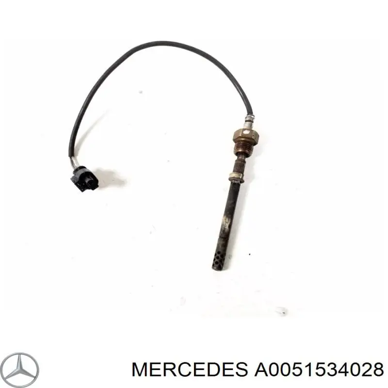 Sensor de temperatura dos gases de escape (GE), no catalisador Mercedes A0051534028 preço, a partir de 72,92 USD