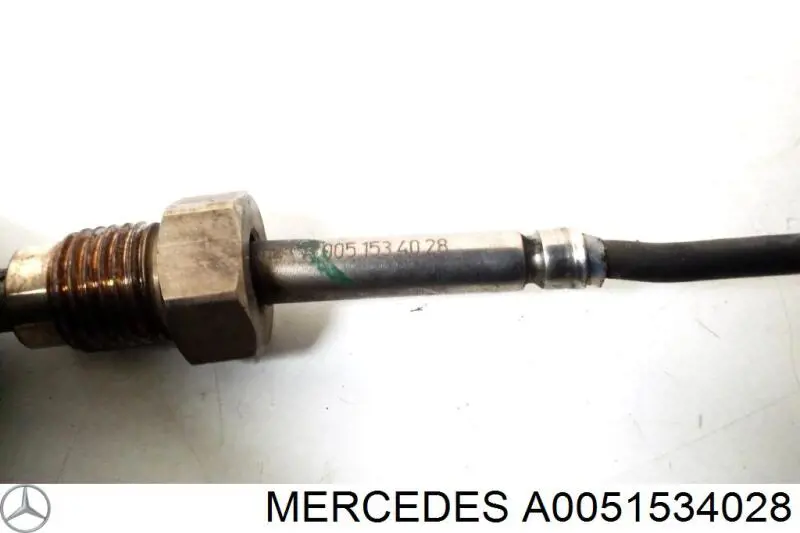 Sensor de temperatura dos gases de escape (GE), no catalisador 148000148 Meyle