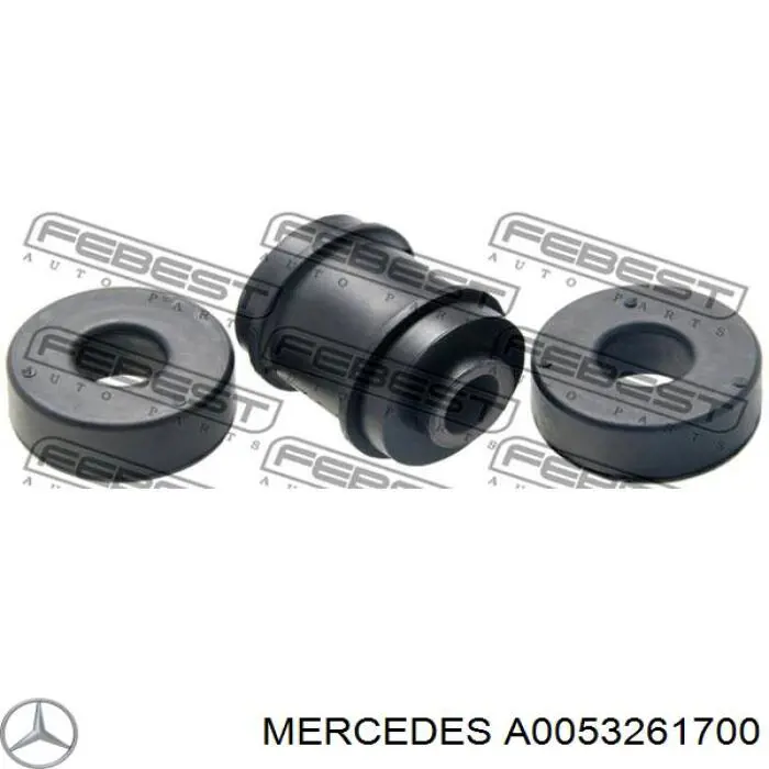 A0053261700 Mercedes Amortecedor traseiro