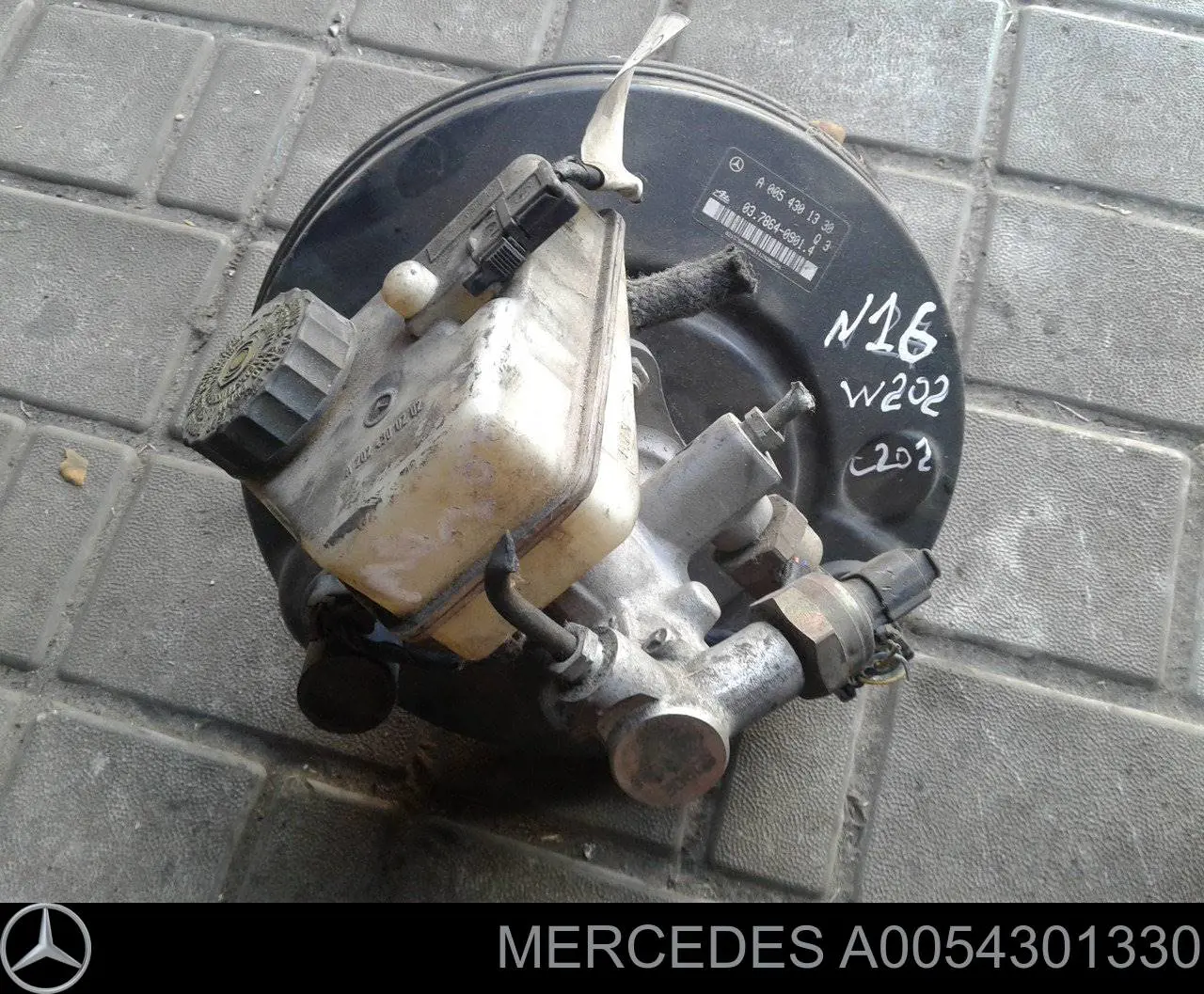 A0054301330 Mercedes Reforçador dos freios a vácuo