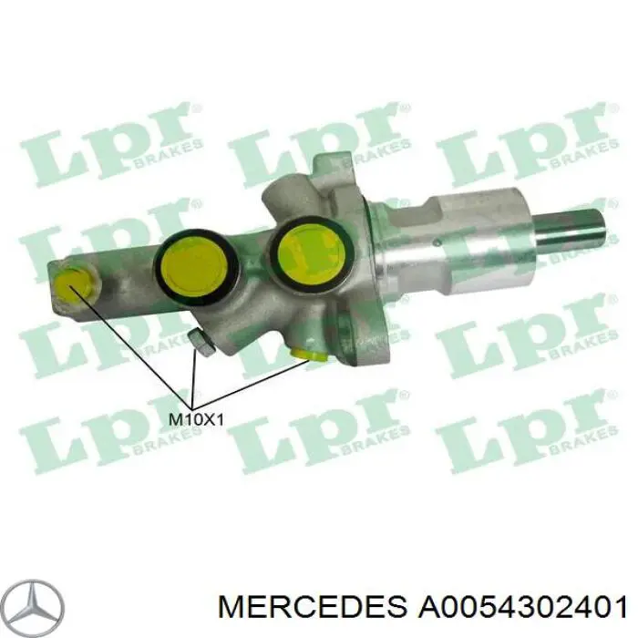 A0054302401 Mercedes Cilindro mestre do freio