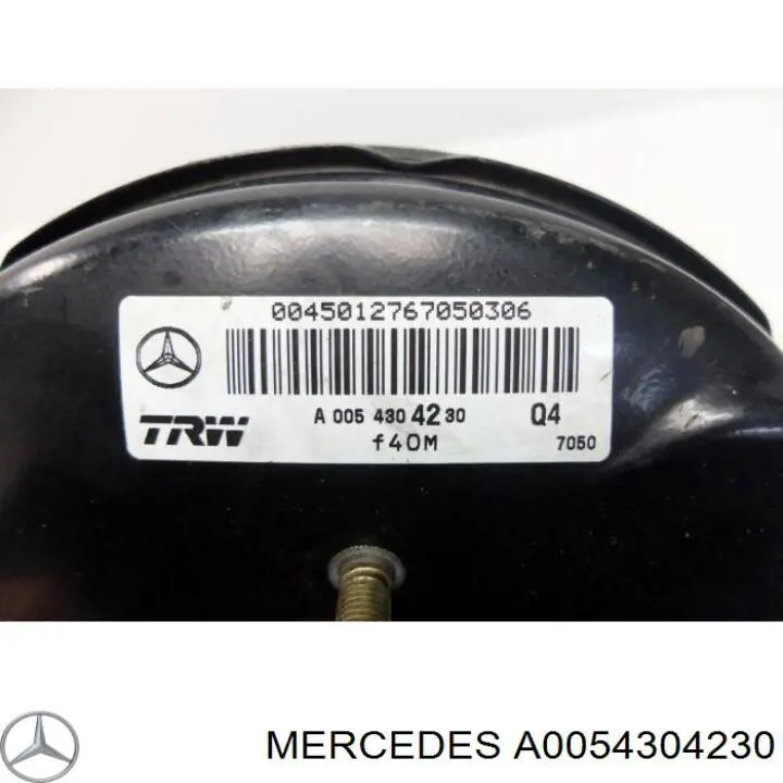Compre A0054304230 Mercedes Reforçador dos freios a vácuo