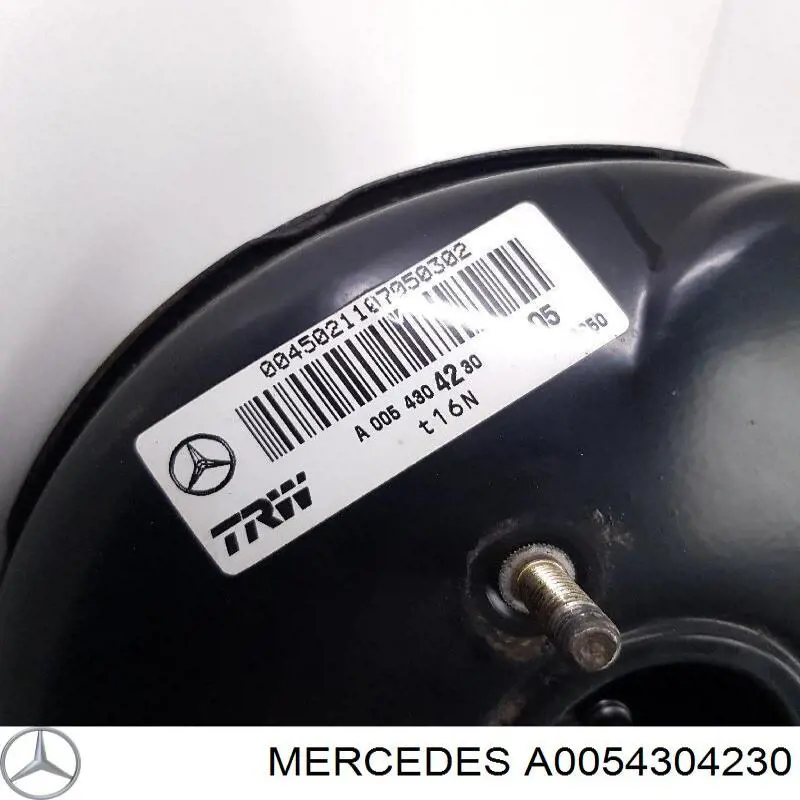 A0054304230 Mercedes Reforçador dos freios a vácuo