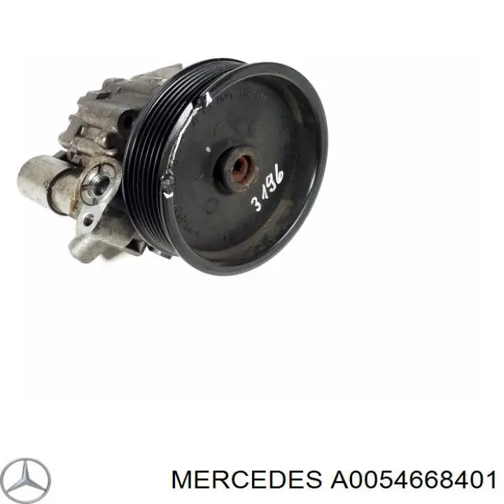 Bomba da Direção hidrâulica assistida Mercedes A0054668401 preço, a partir de 267,09 USD