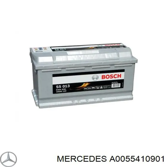 Bateria recarregável (PILHA) Mercedes A0055410901 preço, a partir de 389,32 USD