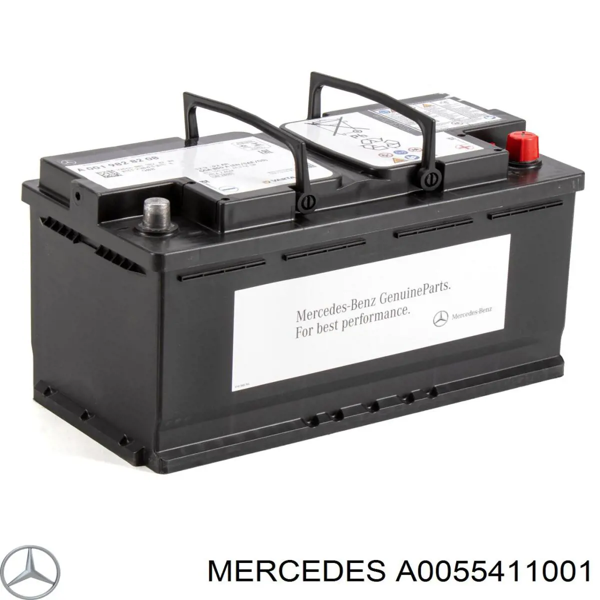 Compre A0055411001 Mercedes Bateria recarregável (PILHA)