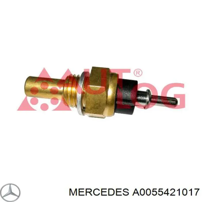 A0055421017 Mercedes Sensor de temperatura do fluido de esfriamento
