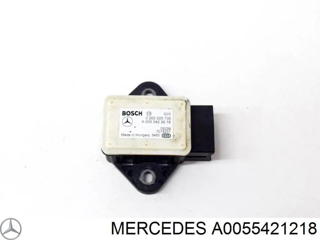 Compre A0055421218 Mercedes Sensor de aceleração vertical