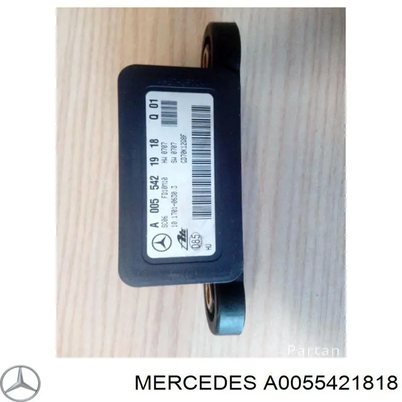 A0055421818 Mercedes Sensor de aceleração transversal (ESP)