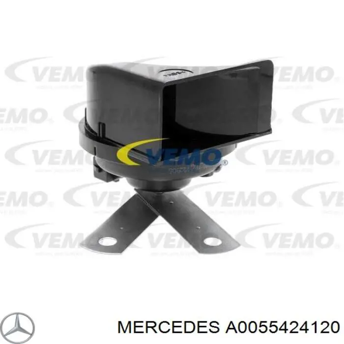 Sinal sonoro (cláxon) Mercedes A0055424120 preço, a partir de 48,00 USD