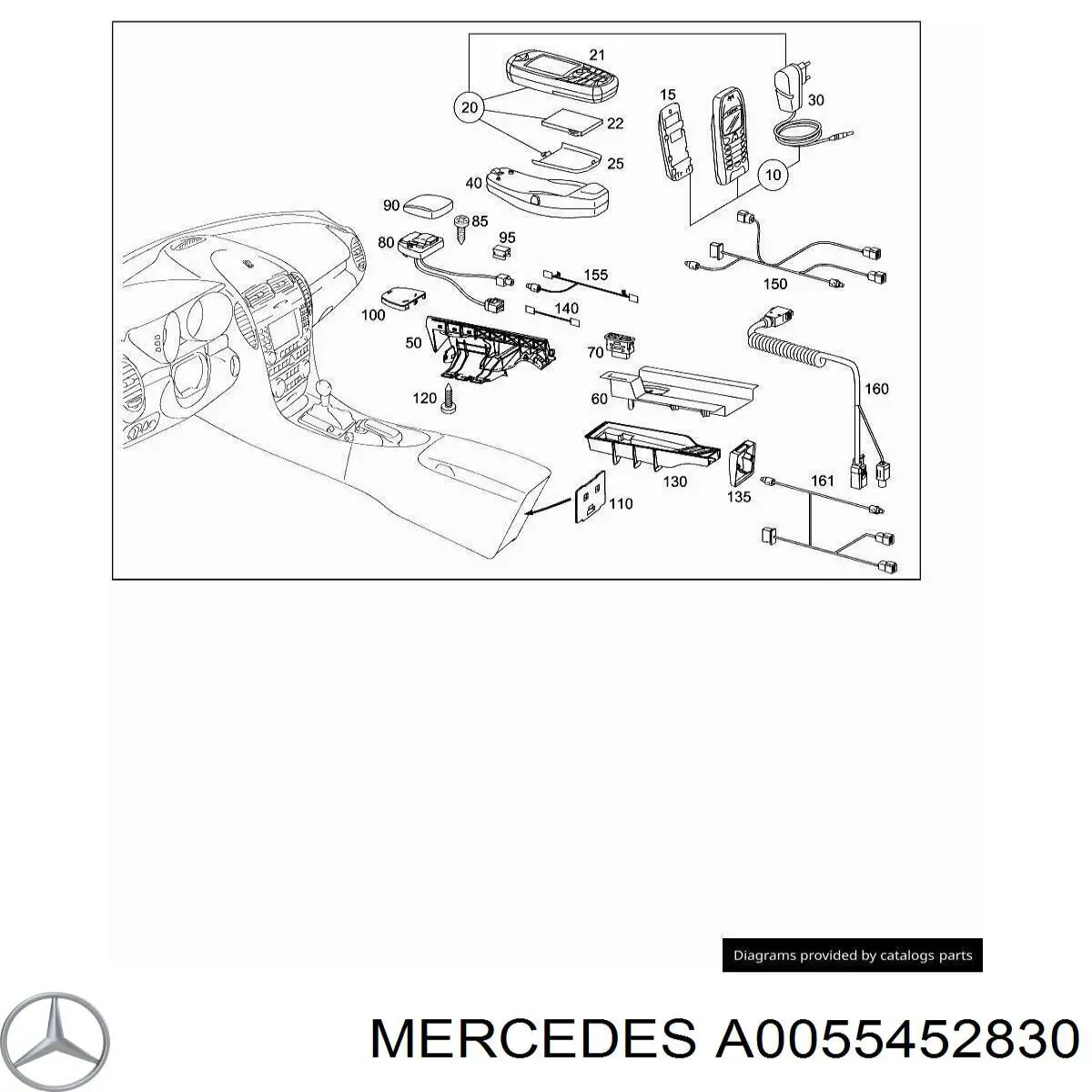  Mercedes 0055452830 preço, a partir de 15,05 USD