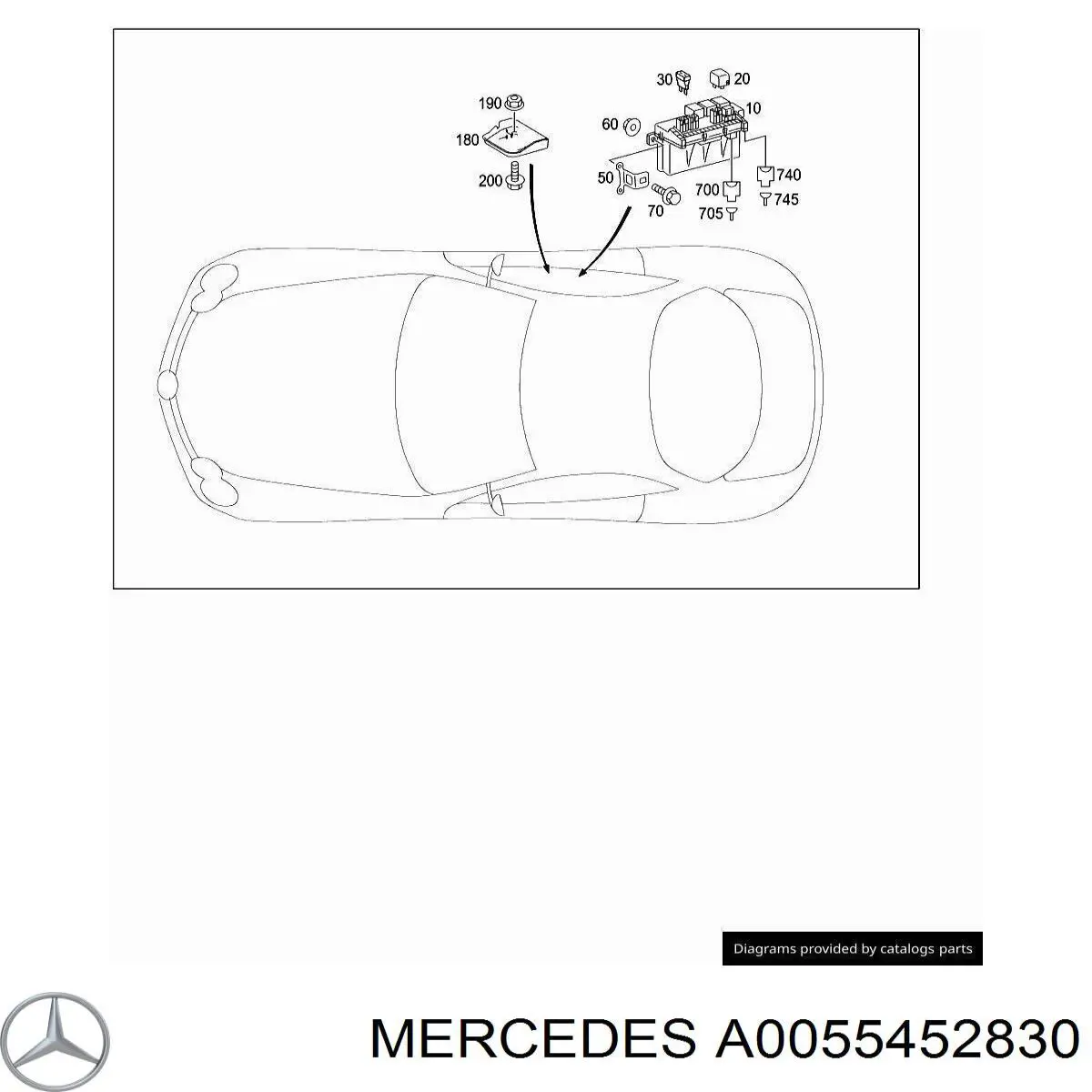 Compre A0055452830 Mercedes 