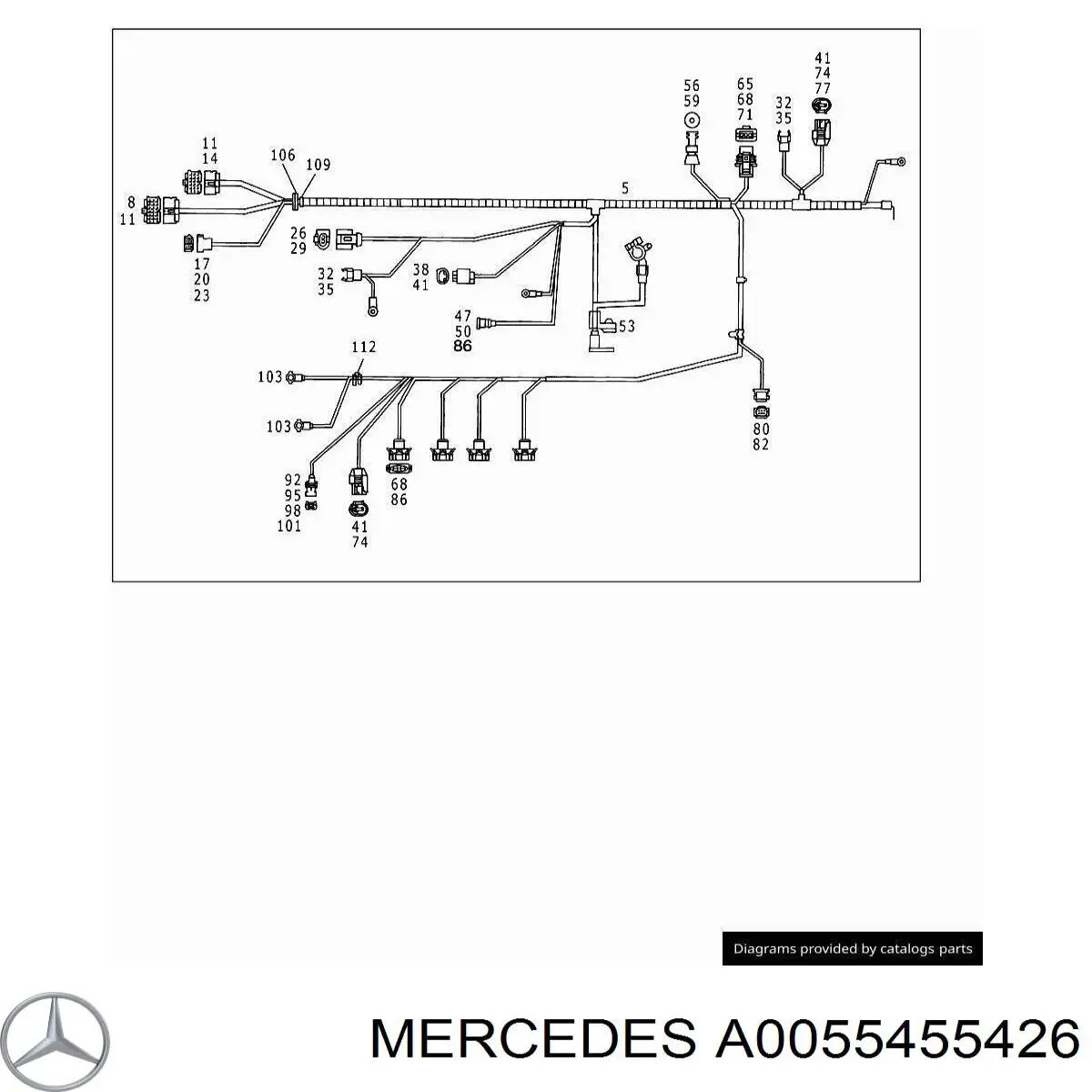 A0055455426 Mercedes 