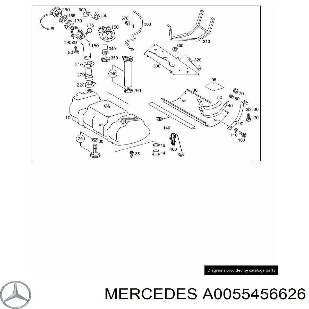  Mercedes A0055456626 preço, a partir de 9,77 USD