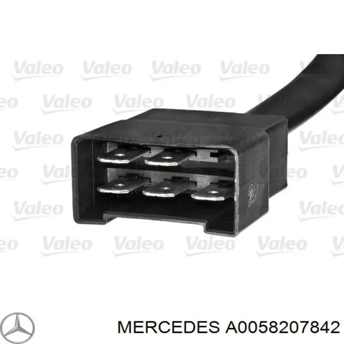 A0058207842 Mercedes Motor de limpador pára-brisas do pára-brisas