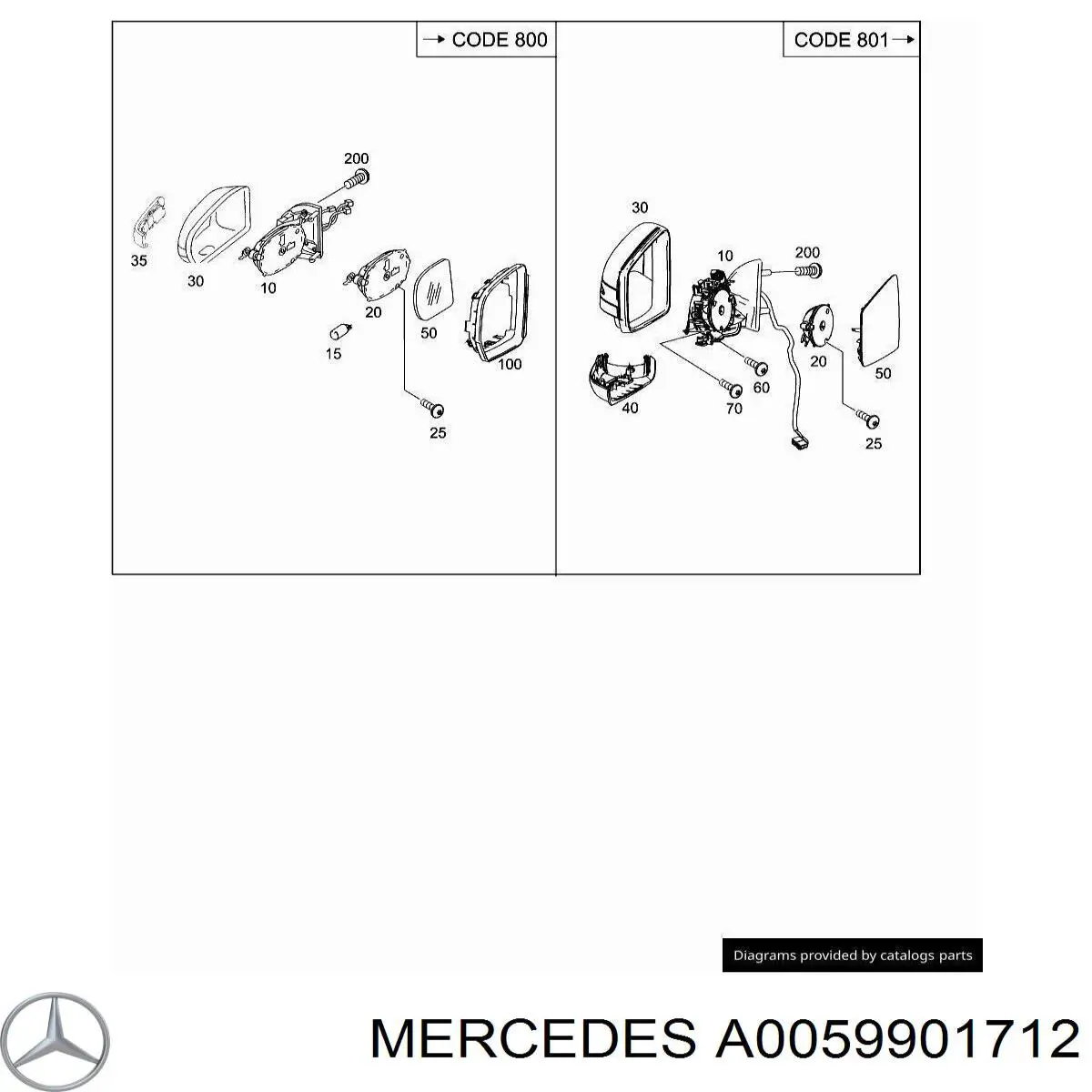A0059901712 Mercedes 
