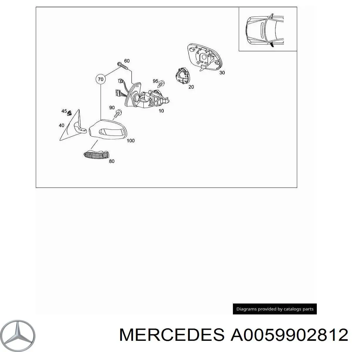 A0059902812 Mercedes 