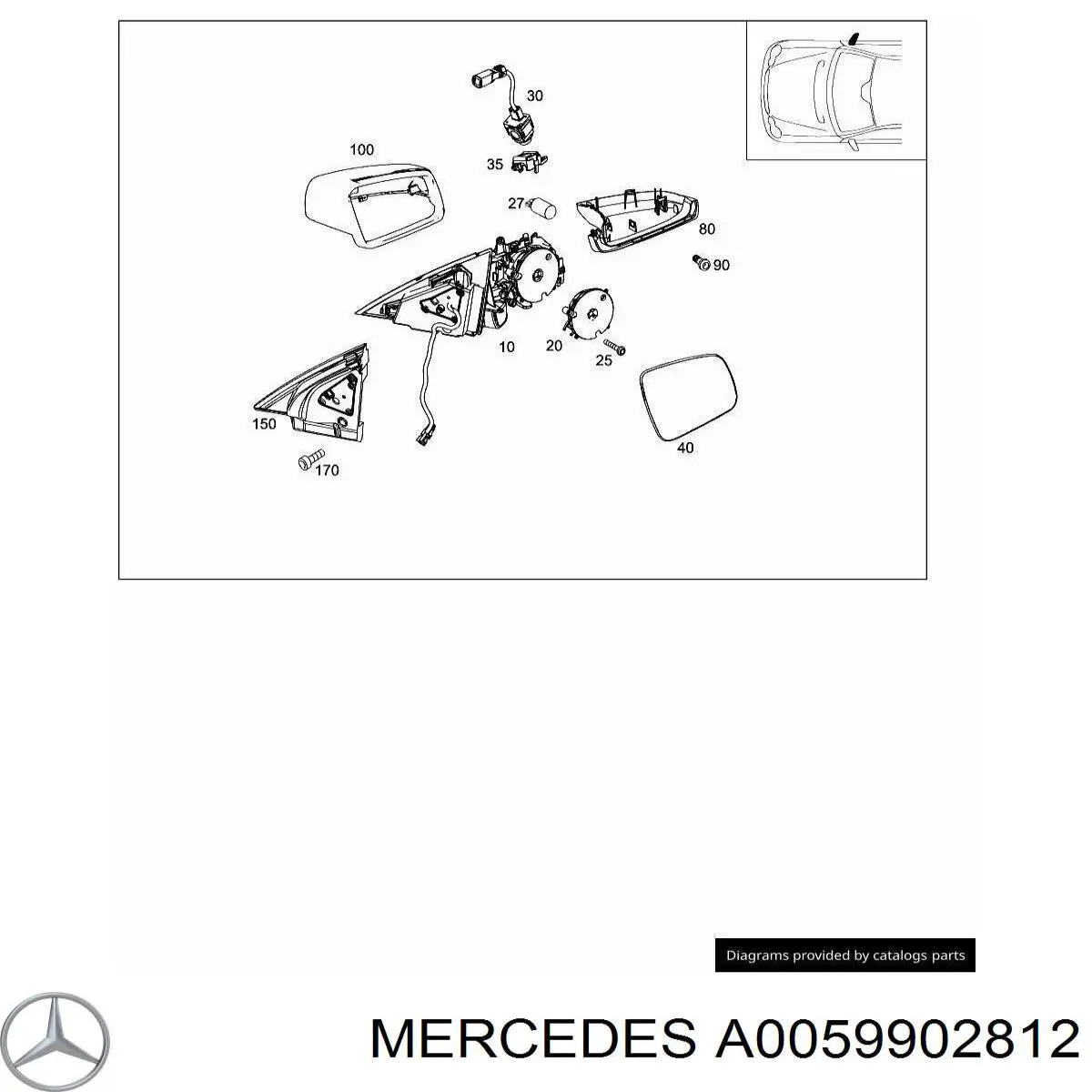  Mercedes A0059902812 preço, a partir de 12,70 USD
