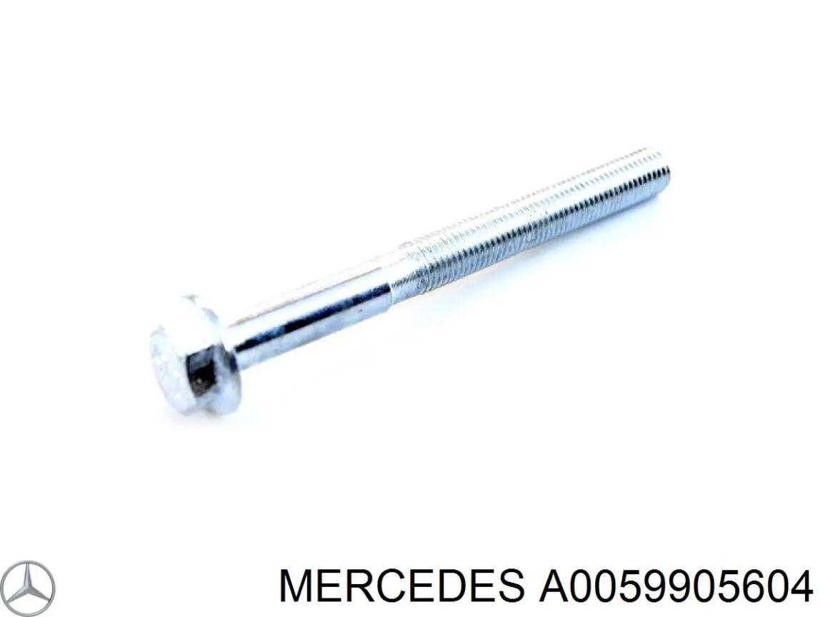 A0059905604 Mercedes Parafuso traseiro da suspensão de lâminas traseira