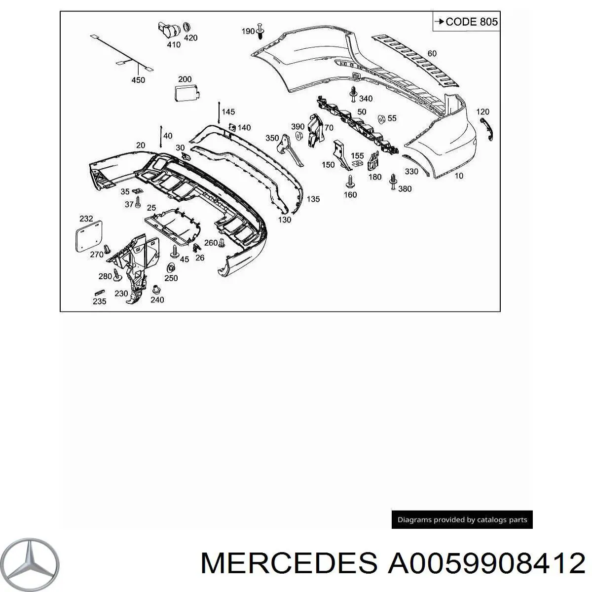  Mercedes A0059908412 preço, a partir de 8,06 USD