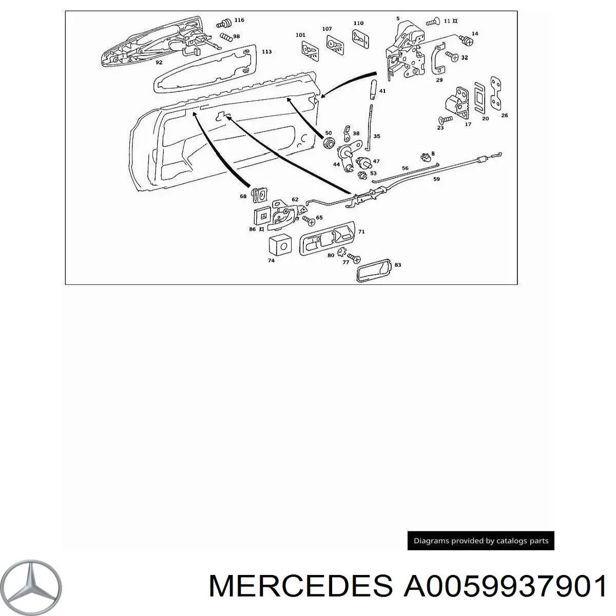  Mercedes A0059937901 preço, a partir de 3,55 USD