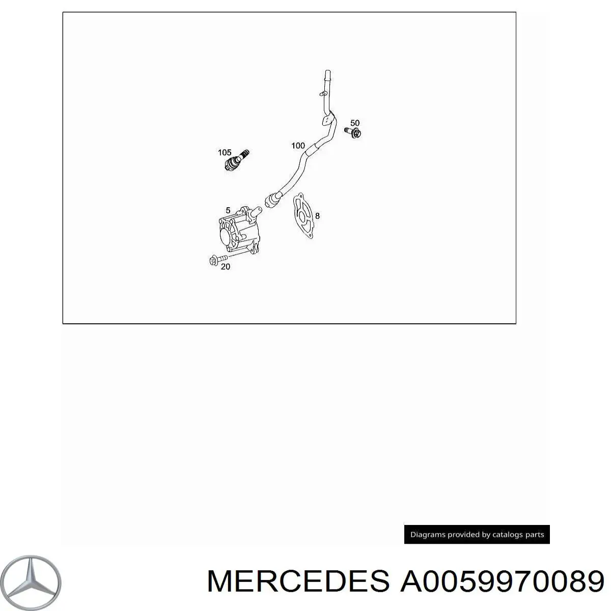 A0059970089 Mercedes 