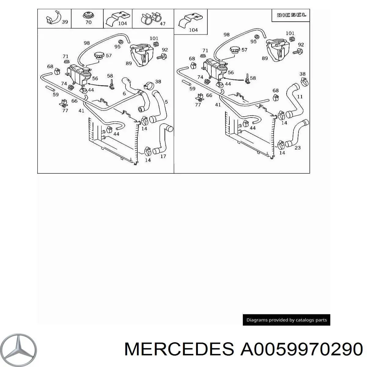 Braçadeira de aperto metálica, universal Mercedes A0059970290 preço, a partir de 3,99 USD