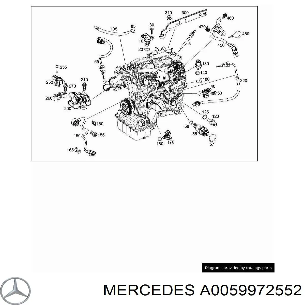  Mercedes A0059972552 preço, a partir de 7,24 USD