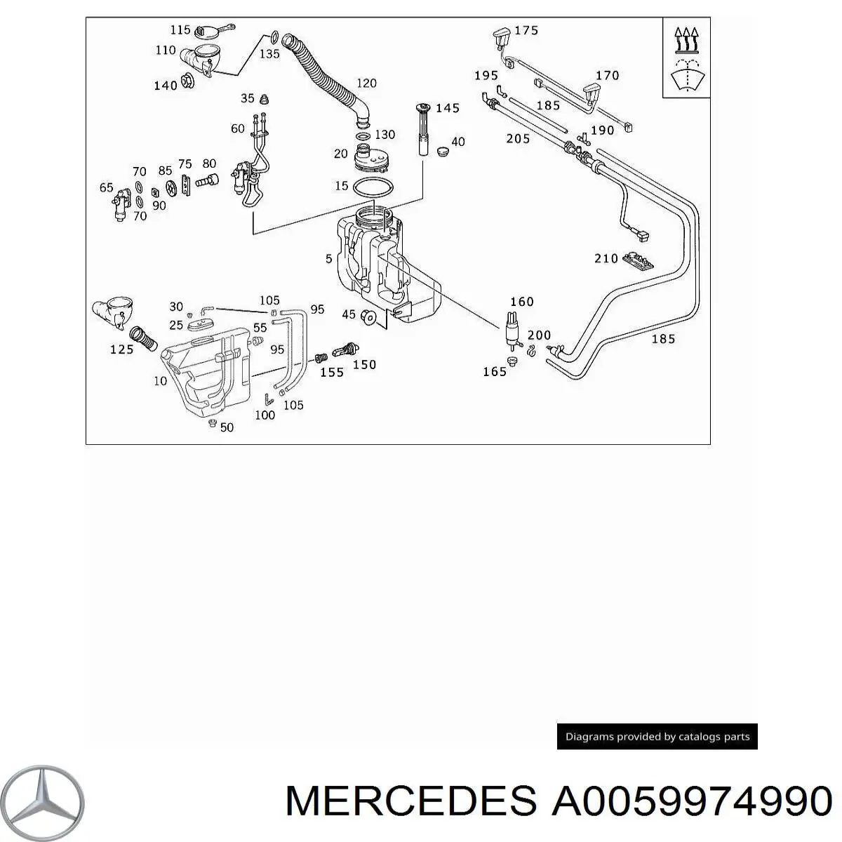  Mercedes 59974990 preço, a partir de 8,67 USD