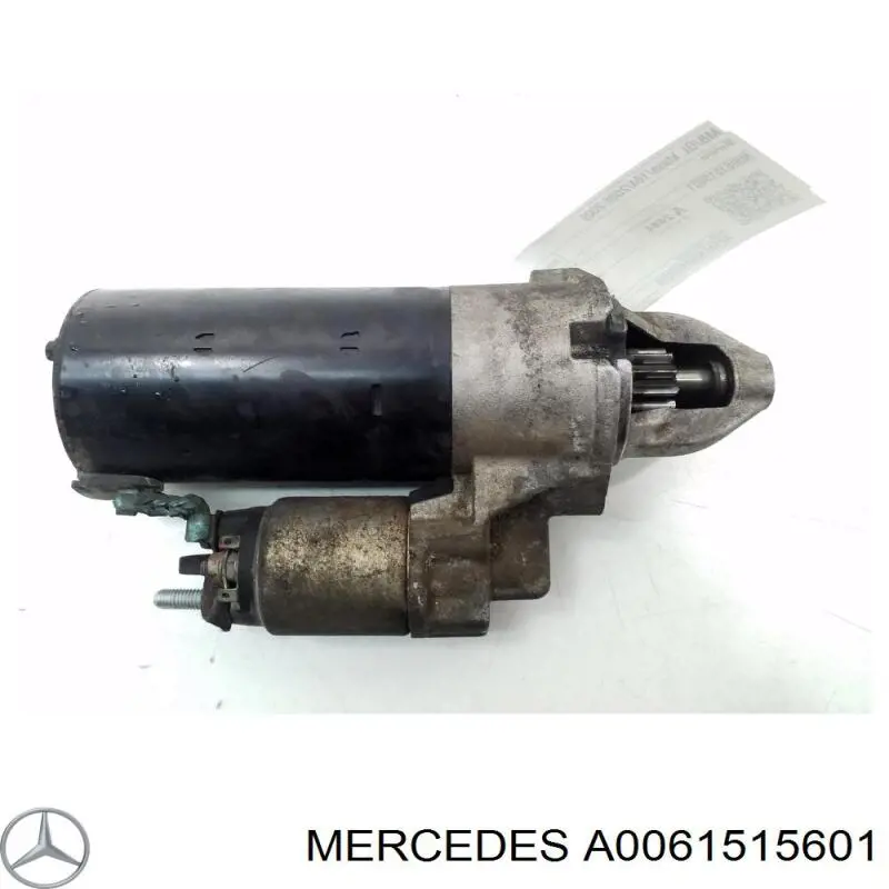 A0061515601 Mercedes Motor de arranco