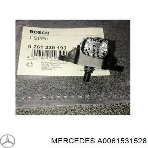 Compre A0061531528 Mercedes Sensor de pressão de supercompressão