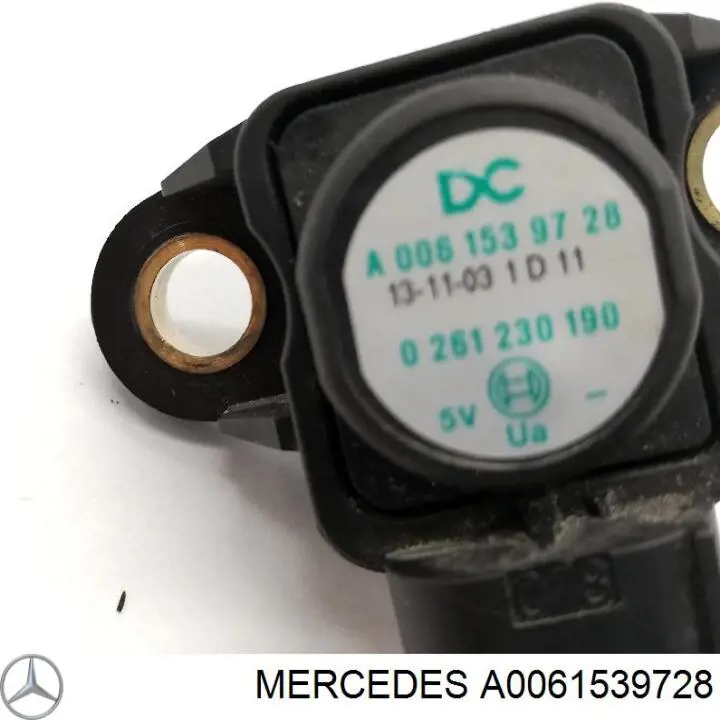 Compre A0061539728 Mercedes Sensor de pressão no coletor de admissão, MAP