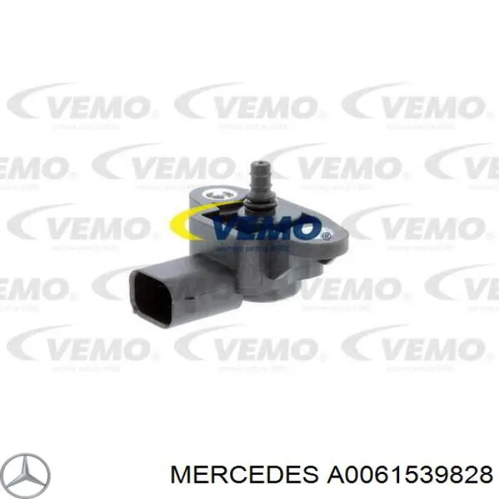 Compre A0061539828 Mercedes Sensor de pressão no coletor de admissão, MAP