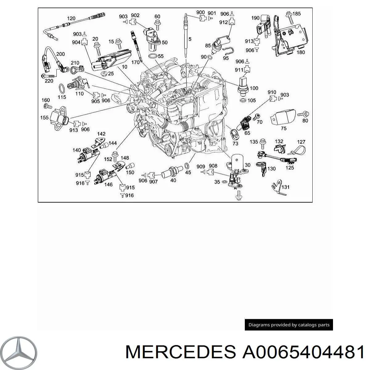 A0065404481 Mercedes 
